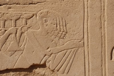 Wiele głów, karnak, Luxor, Egipt (zdjęcie) autorstwa Unbekannt