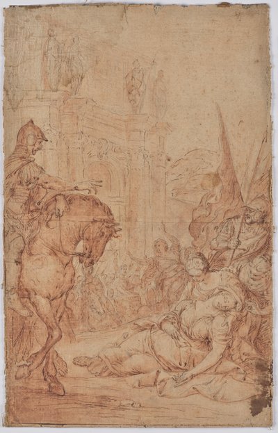 Scena mitologiczna () autorstwa Unbekannter Künstler