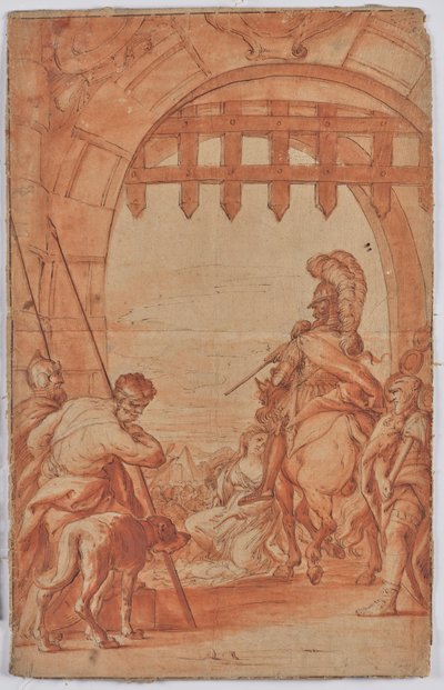 Scena mitologiczna () autorstwa Unbekannter Künstler