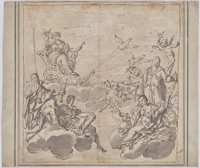 Scena mitologiczna autorstwa Unbekannter Künstler