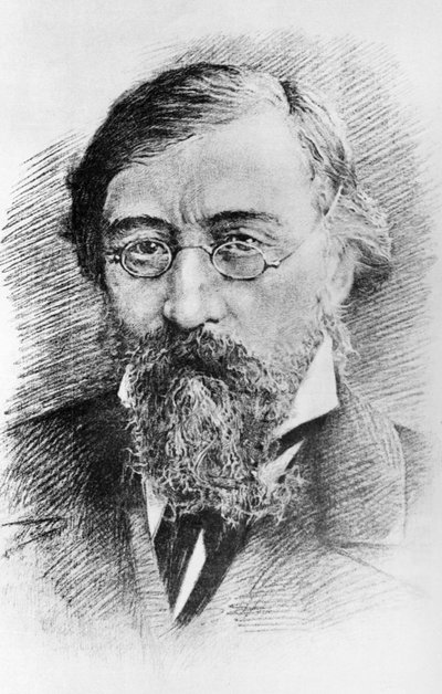 Nikołaj G, Czernyszewski (1828 - 1889), z ryciny. autorstwa Unbekannt