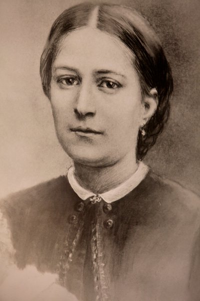 Bazylika Notre-Dame-des-Victoires; kaplica Ludwika i Zelii Martinów; Portret Zelii Martin; Paryż, Francja autorstwa Unbekannt
