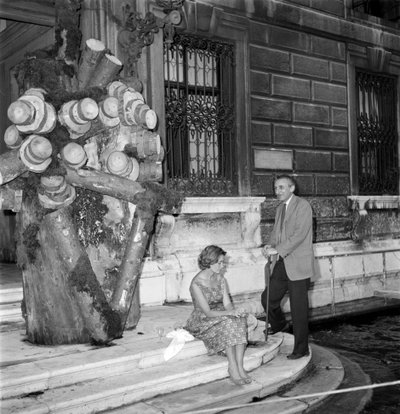 PALAZZO GRASSI: "" OD NATURY DO SZTUKI "" KRYTYKA SZTUKI MICHEL TAPIE DE CELEYRAN Z BEATRICE MONTI DELLA CORTE - 1960 autorstwa Unbekannt