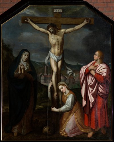 Kościół parafialny (Parochiekerk Sint-Martinus). Malowanie. Skrzyżowanie. XVII wiek. autorstwa Unbekannter Künstler