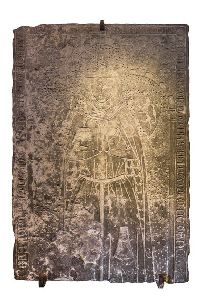 Nagrobek Petronille, żony rycerza Reli de Mareuil, zm. 1280 (nagrobek) klasztor cystersów w Royaumont (opactwo) 1228-1235 Asnieres-sur-Oise (Asnieres sur Oise), Val-d