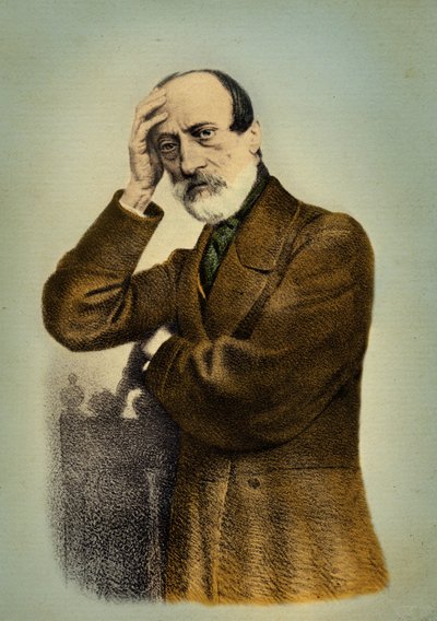Portret Giuseppe Mazziniego autorstwa Unbekannter Künstler