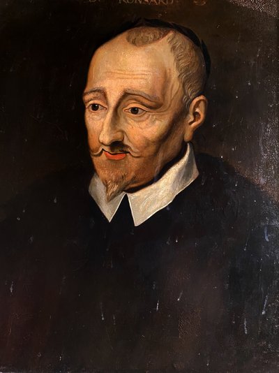 Portret Ronsarda. Saint-Cosme Priory, Touraine (malarstwo) autorstwa Unbekannter Künstler