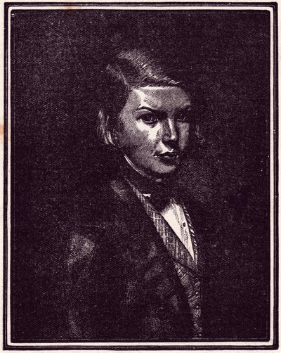 Portret Victora Hugo (rycina) autorstwa Unbekannter Künstler