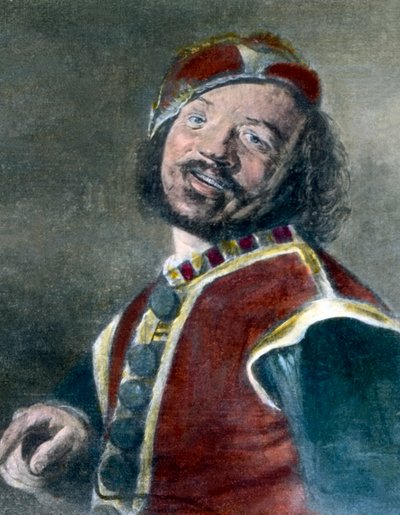 Portret żonglera autorstwa Unbekannter Künstler