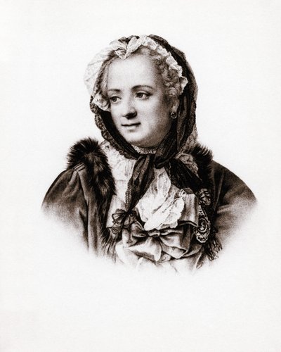 Portret królowej Francji Marii Leszczyńskiej, królowej Francji (Leczinska, Lescszinka lub Leszinka autorstwa Unbekannter Künstler