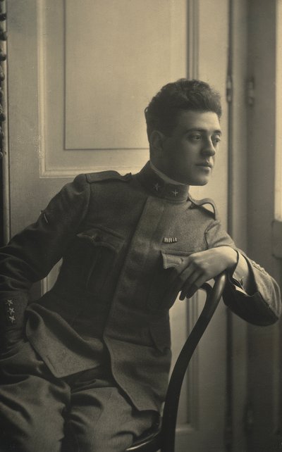 Portret prawnika Domenico Fiore w mundurze wojskowym autorstwa Unbekannt