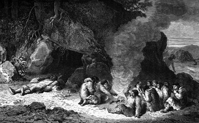 Prehistoria: bankiet pogrzebowy autorstwa Unbekannter Künstler