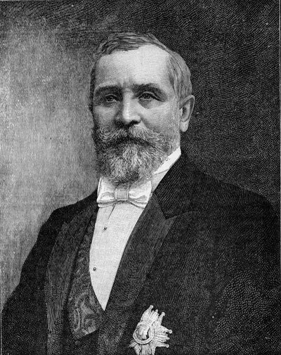 Prezydent Loubet, portret ok. 1900 r. (rycina) autorstwa Unbekannter Künstler