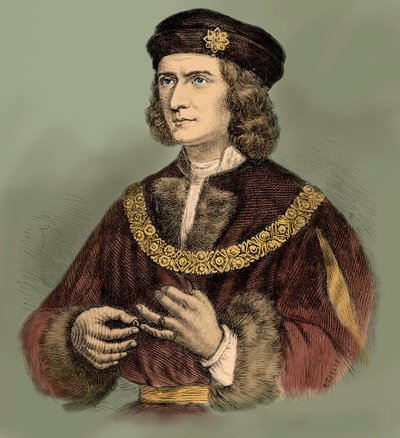 Ryszard III, król Anglii (grawerunek) autorstwa Unbekannter Künstler
