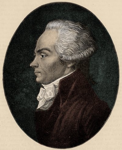 Robespierre - portret autorstwa Unbekannter Künstler