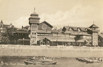 Royal Bombay Yacht Club RBYC, Bombaj, ok. 1900 r. (zdjęcie) autorstwa Unbekannter Künstler