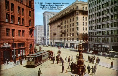 San Francisco: Market Street autorstwa Unbekannter Künstler