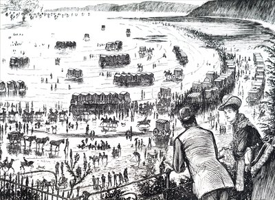 Plaża Scarborough autorstwa Unbekannter Künstler