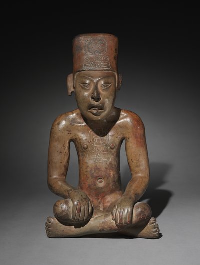 Siedząca postać, Oaxaca, 300 pne-700 AD autorstwa Unbekannt