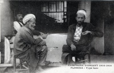 Serbia, Florina: Turcy - pocztówka 1914-1918 autorstwa William M. Timlin