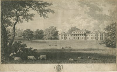 Shugborough Hall: grawerowanie, bd [ok. 1802] autorstwa Unbekannt