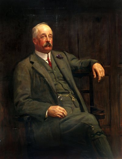 Sir Frederick Harrison, dyrektor generalny LNWR, początek XX wieku autorstwa Unbekannter Künstler