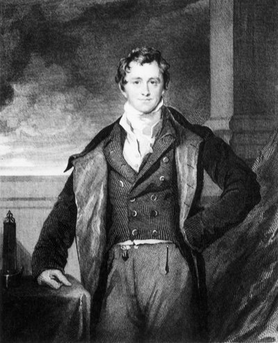 Sir Humphry Davy, angielski chemik, ok. 1820 autorstwa Unbekannt