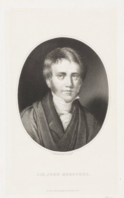 Sir John Herschel, angielski astronom i naukowiec autorstwa Unbekannt