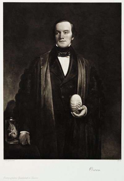 Sir Richard Owen, angielski przyrodnik i paleontolog, ok. 1845 autorstwa Unbekannt