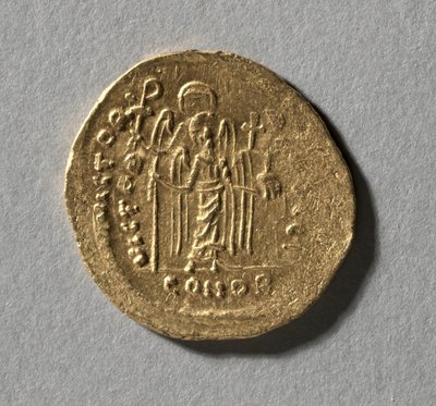 Solidus Maurycego Tyberiusza, 583-602 autorstwa Unbekannt