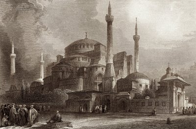 Święta Zofia / Hagia Sophia Konstantynopol autorstwa Unbekannter Künstler