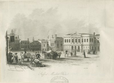 Stafford - Rynek: grawerowanie, bd [ok. 1841] autorstwa Unbekannt