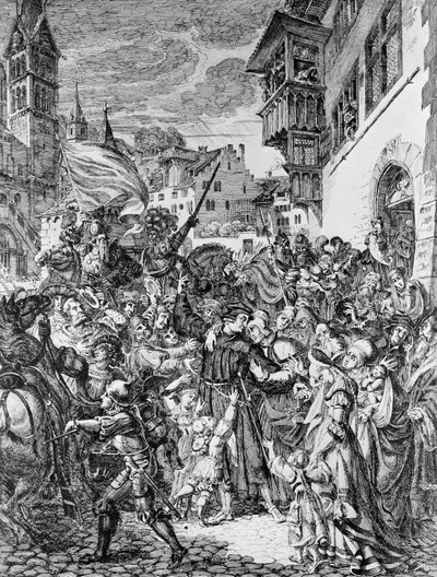 Reformacja szwajcarska Ulrich Zwingli autorstwa Unbekannt