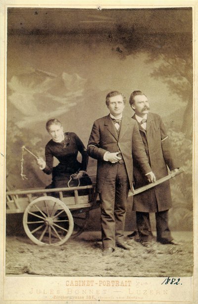 Szwajcaria Salome Ree Nietzsche autorstwa Unbekannt