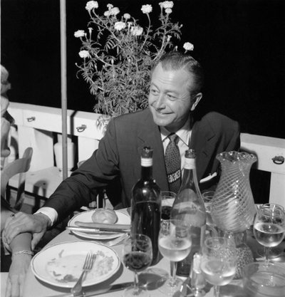 AKTOR, REŻYSER ROBERT YOUNG W WENECJI LIDO - 1954 autorstwa Unbekannt