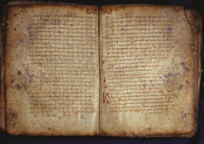 Palimpsest Archimedesa autorstwa Unbekannt