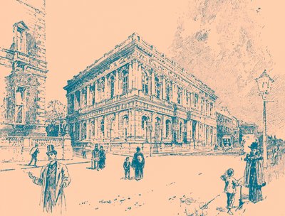 Carlton Club, Pall Mall, Londyn autorstwa Unbekannter Künstler