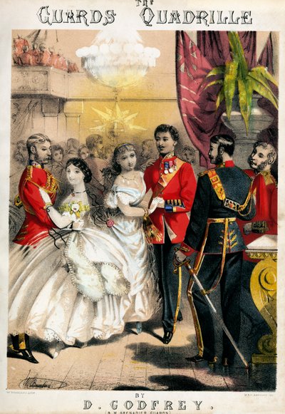 The Guards Quadrille by autorstwa Unbekannter Künstler
