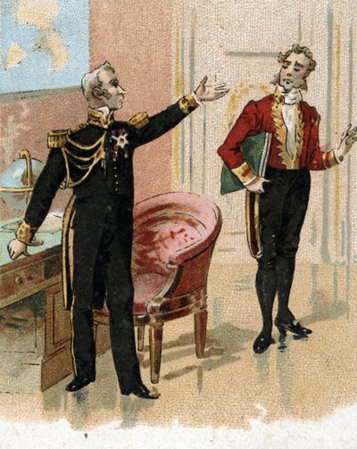 Minister marynarki Charles Lemercier de Longpre, baron d