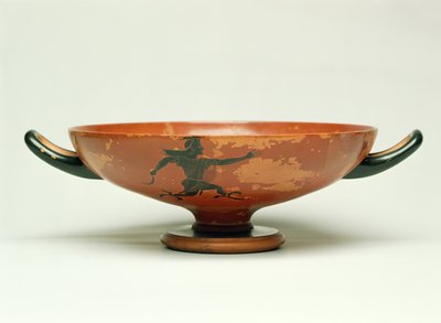 W pogoni za Perseuszem, czarny kylix ze strychu wykonany przez The Pepaks Master, 525-520 pne (ceramika) autorstwa Unbekannt
