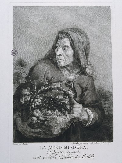 Vintager, ok. 1770 r. (rycina) autorstwa Unbekannter Künstler