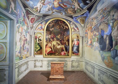 Kaplica Eleonory z Toledo, zaprojektowana przez Bartolomeo Ammannati (1511-92) i ozdobiona przez Agnolo Bronzino (1503-72) ok. 1543 (zdjęcie) (szczegóły patrz 82440-44) autorstwa Unbekannt