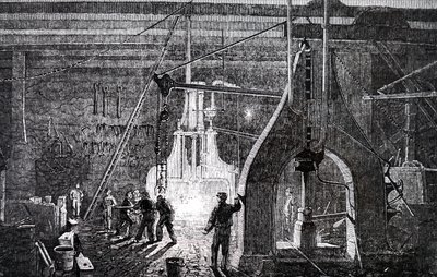 Hala produkcyjna firmy Robert Stephenson and Company. autorstwa Unbekannt
