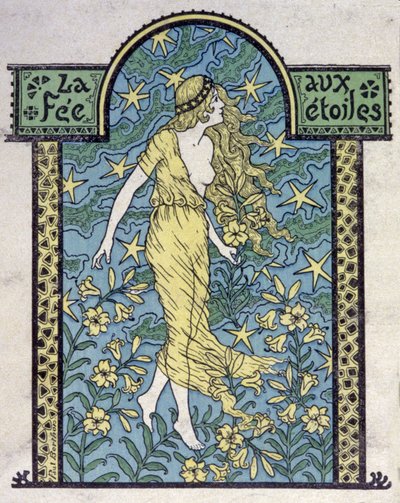 Gwiezdna wróżka, około 1900 r. (ilustracja) autorstwa Unbekannter Künstler