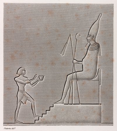 Teby, Karnak, z bliska autorstwa Unbekannt