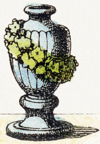 U - Urne - Alfabet rozrywkowy dla dzieci ok. 1890 (litografia) autorstwa Unbekannt
