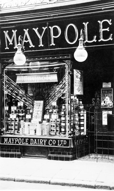 Wielka Brytania : The Maypole Dairy Shop przy Bank Street autorstwa Unbekannt