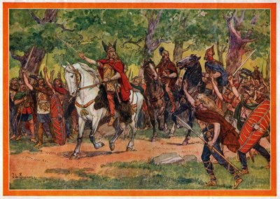 Vercingetorix. autorstwa Unbekannter Künstler