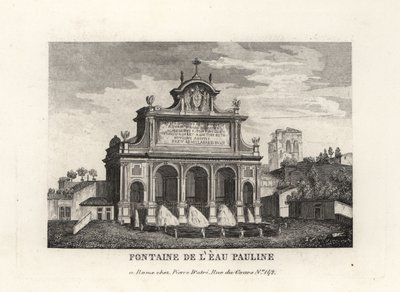 Widok na Fontana dell