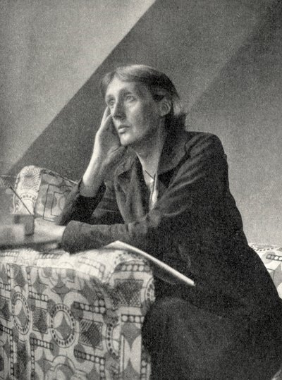 Virginia Woolf – portret autorstwa Unbekannter Künstler